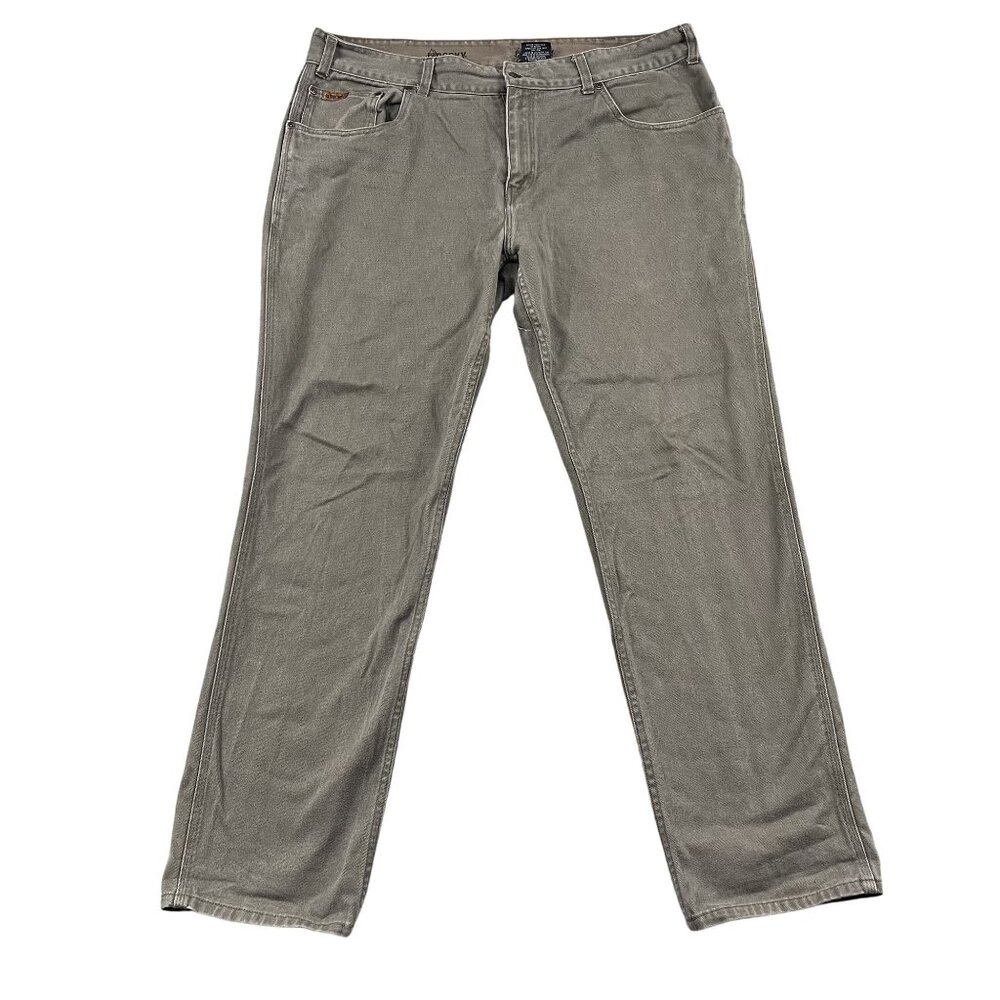 Rocky Outdoor Gear Pants Mens 42x34 Smoke Green Relaxed Fit